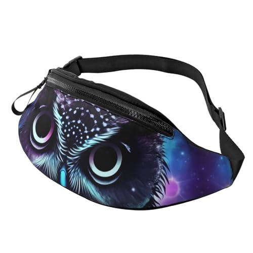Gürteltasche mit Eulenmotiv, für Damen und Herren, modisch, zum Laufen, wasserdicht, Crossbody-Tasche mit verstellbarem Riemen, Sport-Hüfttasche für Reisen Gürteltasche mit Eulenmotiv, für Damen und Herren, modisch, zum Laufen, wasserdicht, Crossbody-Tasche mit verstellbarem Riemen, Sport-Hüfttasche für Reisen von FHEDVBN