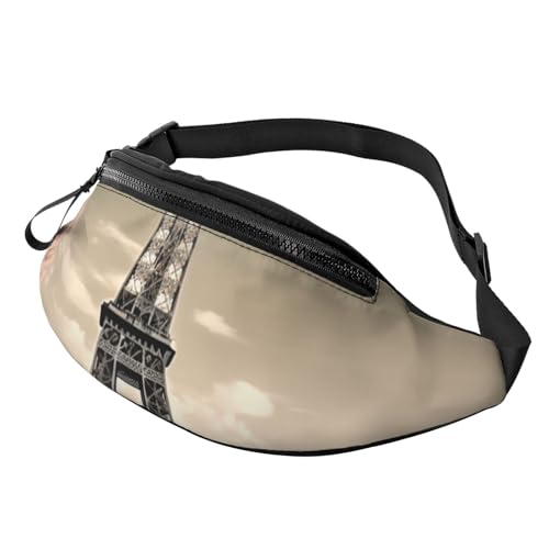Paris Tower Bauchtasche für Herren und Damen, modisch, zum Laufen, wasserdicht, Crossbody-Tasche mit verstellbarem Riemen, Sport-Hüfttasche für Reisen Paris Tower Bauchtasche für Herren und Damen, modisch, zum Laufen, wasserdicht, Crossbody-Tasche mit verstellbarem Riemen, Sport-Hüfttasche für Reisen von FHEDVBN