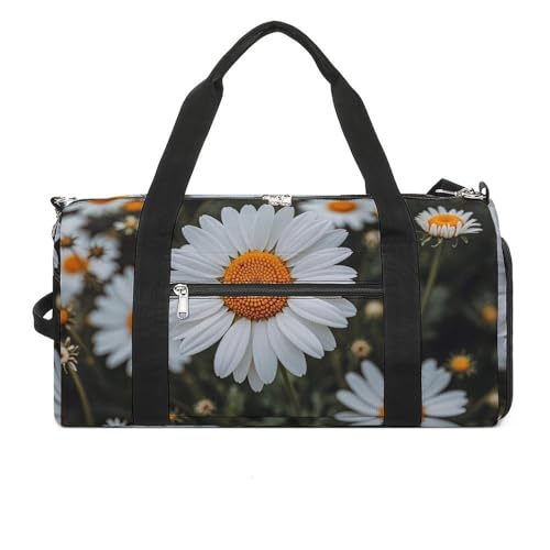 Bohemian Daisy Badge Gym Bag for Men Women, Waterproof Gym Tote Bags, Large Duffel Bag for Travel Workout Bohemian Daisy Badge Gym Bag for Men Women, Waterproof Gym Tote Bags, Large Duffel Bag for Travel Workout von FHESDCW