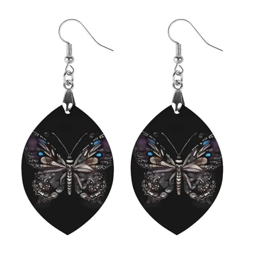 Wissenschaftliche Schmetterlings-Holzohrringe für Damen, Vintage, eleganter Holzschmuck, leichte Ohrringe für Hochzeit, Party, alltägliches Schmuckgeschenk, Circular, Holz, Holz Wissenschaftliche Schmetterlings-Holzohrringe für Damen, Vintage, eleganter Holzschmuck, leichte Ohrringe für Hochzeit, Party, alltägliches Schmuckgeschenk, Circular, Holz, Holz von FHESDCW