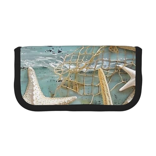 FHESDMN Seashell Federmäppchen mit Strandmotiv, großes Fassungsvermögen, Schreibwaren-Aufbewahrungstasche, Organizer für Jungen und Mädchen, Schul- und Bürobedarf FHESDMN Seashell Federmäppchen mit Strandmotiv, großes Fassungsvermögen, Schreibwaren-Aufbewahrungstasche, Organizer für Jungen und Mädchen, Schul- und Bürobedarf von FHESDMN