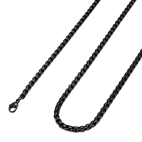 FIBO STEEL 2 mm Edelstahl Herren Damen Halskette Rolo Kabelkette, 50,8 cm FIBO STEEL 2 mm Edelstahl Herren Damen Halskette Rolo Kabelkette, 50,8 cm von FIBO STEEL