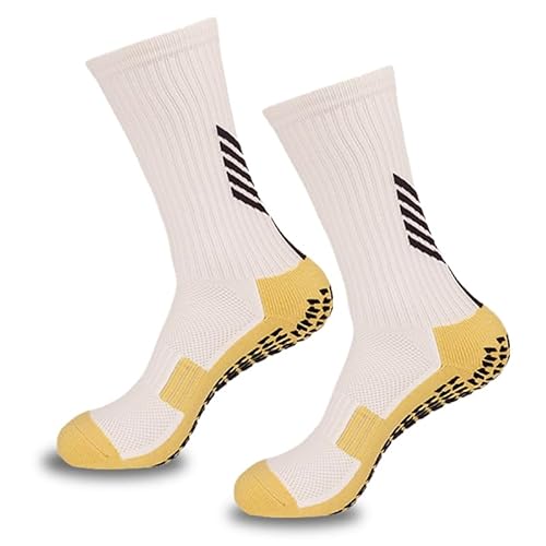 FIBOGOUP Fußballsocken für Erwachsener Kinder| Universalgröße 39-44 | Flexibel, Rutschfest | Knöchel- und Fußgewölbestütze | Perfekter Sitz, atmungsaktiv | Trete jeden Ball perfekt. von FIBOGOUP