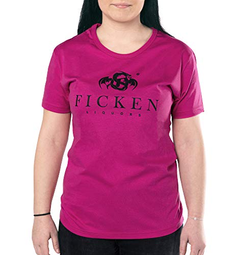 FICKEN T-Shirt Hardcore Pink (XL) von FICKEN
