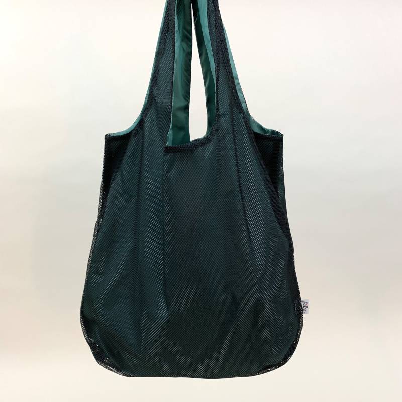 Shopper Mesh Schwarz Altmint von FIDESGOODS