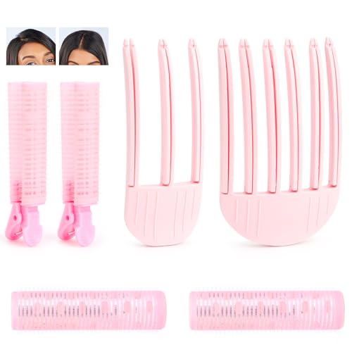 6pcs Volumen Clips Haare Set,NatüRlich Flauschige Und VoluminöSe Haarspange FüR Flauschigen Pony,Einfache Und Langlebige Flauschige Haarwurzelspange,Geeignet FüR MäNner Und Frauen von FIDWALL