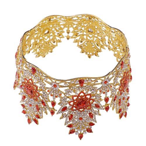 FIEBLH Modischer Haarschmuck, Haarschmuck, schimmernde Strasssteine, Kronen, Zubehör, Damen, Kopfbedeckung, Ornament FIEBLH Modischer Haarschmuck, Haarschmuck, schimmernde Strasssteine, Kronen, Zubehör, Damen, Kopfbedeckung, Ornament von FIEBLH