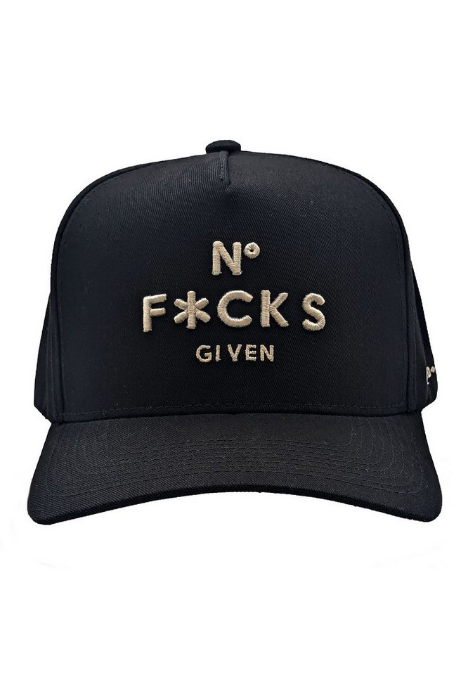 FIELD GRADE Baseball Cap FIELD GRADE Cap NO F*CKS GIVEN Black Schwarz von FIELD GRADE