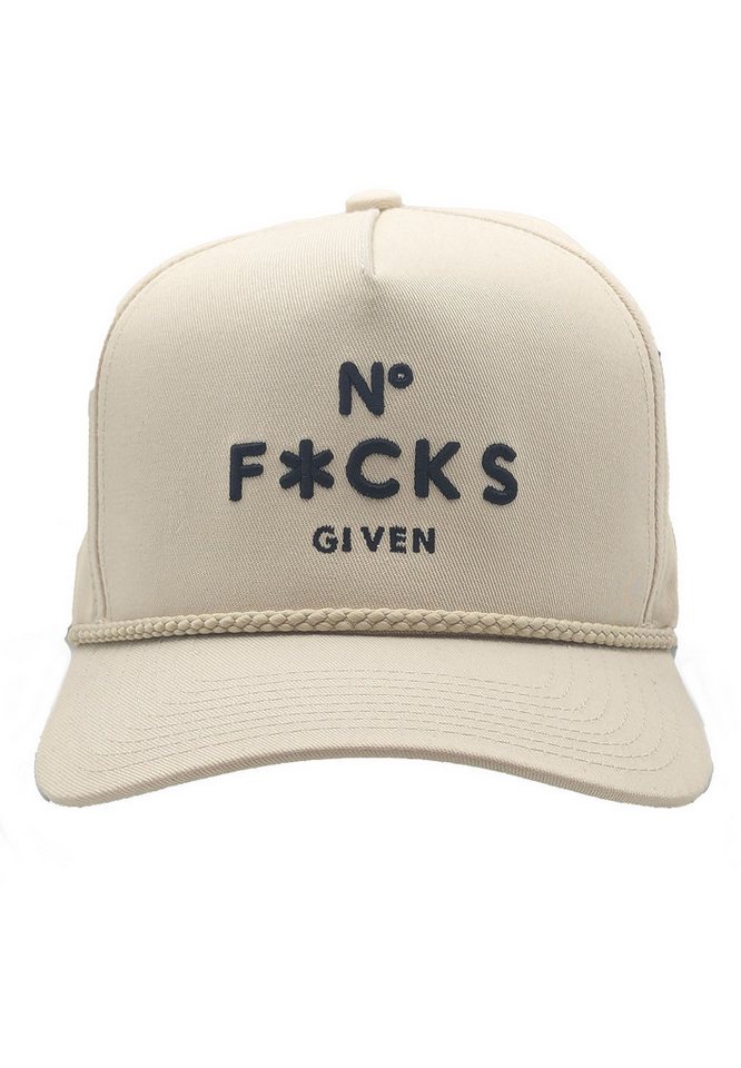 FIELD GRADE Baseball Cap FIELD GRADE Cap NO F*CKS GIVEN Sand Beige von FIELD GRADE