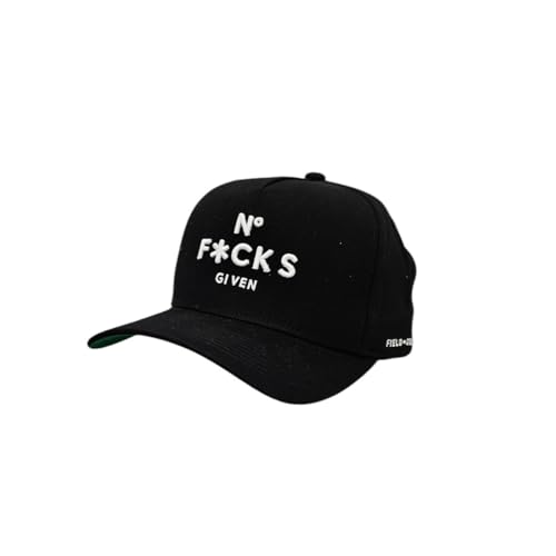 FIELD GRADE Cap No F*CKS Given Black von FIELD GRADE