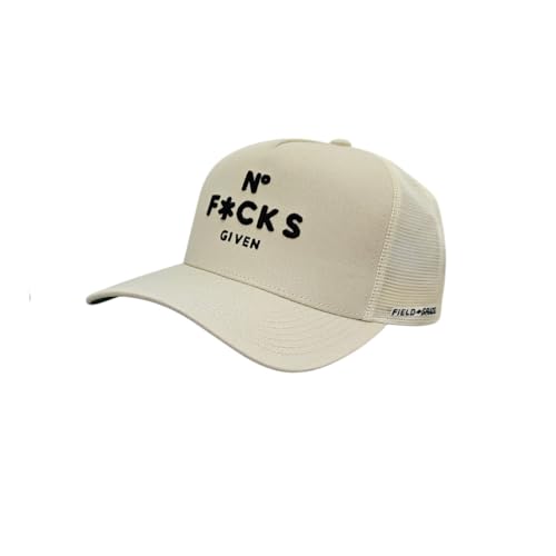 FIELD GRADE Cap No F*CKS Given beige von FIELD GRADE