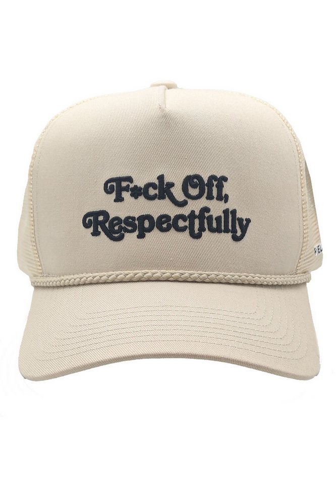FIELD GRADE Trucker Cap FIELD GRADE Trucker Cap RESPECTFULLY Sand Beige von FIELD GRADE