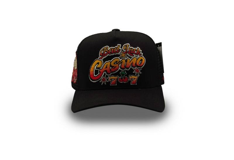 FIELD GRADE Trucker Cap Field Grade Bad Luck Casino Trucker Cap Twill Mesh (Basecap, Meshcap, Trucker Kappe) von FIELD GRADE