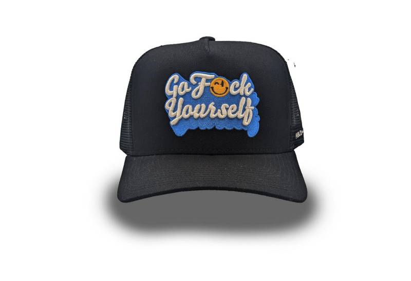 FIELD GRADE Trucker Cap Field Grade Go F Yourself Trucker Cap Twill Mesh (Basecap, Meshcap, Trucker Kappe) von FIELD GRADE
