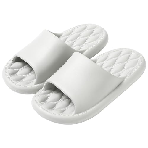 FIENZA Schlappis Wolken Damen Original,Badelatschen Damen,Schlappen Herren,Pummys Cozyslides Schlappen,Sommer Pantoletten Cozy Cloud Slides,Eva Super Weich Anti Rutsch Badelatschen indoor/Outdoor von FIENZA