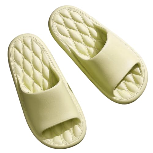 FIENZA Schlappis Wolken Damen Original,Badelatschen Damen,Schlappen Herren,Pummys Cozyslides Schlappen,Sommer Pantoletten Cozy Cloud Slides,Eva Super Weich Anti Rutsch Badelatschen indoor/Outdoor von FIENZA