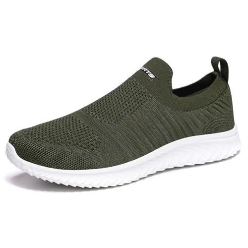 FIENZA Damen Sneaker Slip in Herren Freihändig Schlupfschuhe Handfrei Sportschuhe Walkingschuhe Slip on Fitnessschuhe Outdoor Freizeitschuhe von FIENZA
