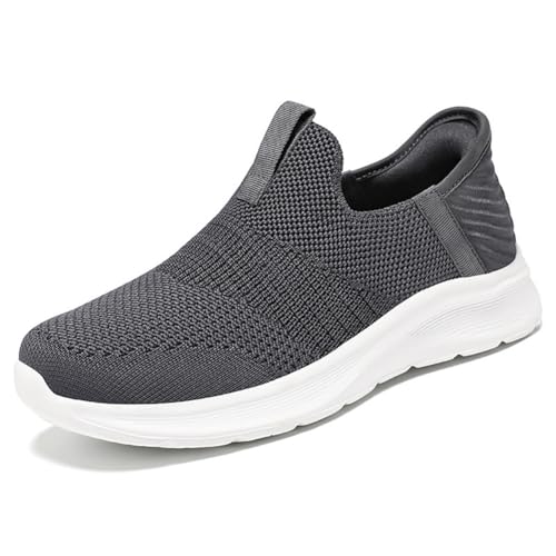 FIENZA Damen Sneaker Slip in Herren Freihändig Schlupfschuhe Handfrei Sportschuhe Walkingschuhe Slip on Fitnessschuhe Outdoor Freizeitschuhe von FIENZA