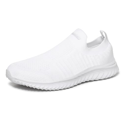 FIENZA Damen Sneaker Slip in Herren Freihändig Schlupfschuhe Handfrei Sportschuhe Walkingschuhe Slip on Fitnessschuhe Outdoor Freizeitschuhe von FIENZA