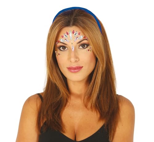 Fiestas Guirca Selbstklebender Schmuck mit Sternengesicht, mehrfarbig von FIESTAS GUIRCA