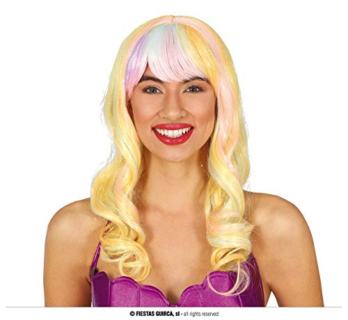 FIESTAS GUIRCA Yellow & Pink Wig - Box von FIESTAS GUIRCA