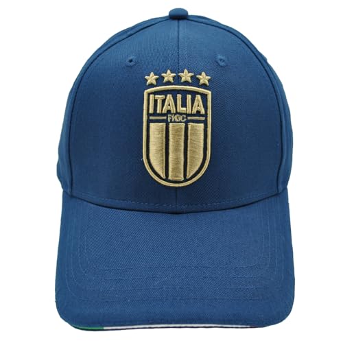 FIGC Unisex 2533figc Baseballkappe, blau, One Size von FIGC