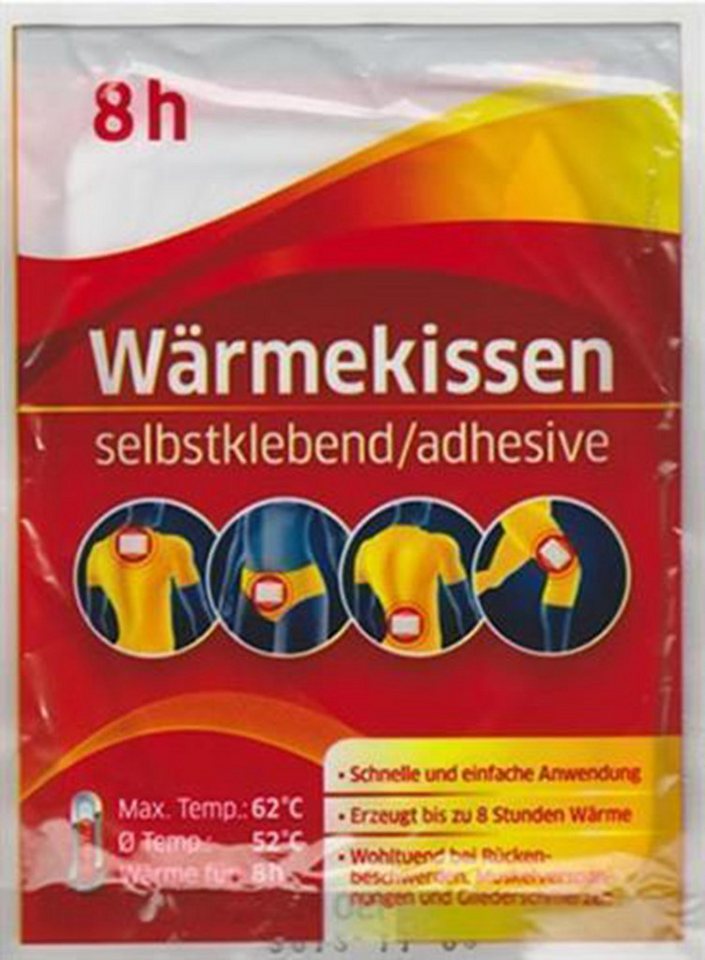 FIGO Wärmepad 20x Wärmepflaster Wellnesspflaster Wärmekissen bis zu 8 Stunden Wärme von FIGO