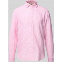 FIL NOIR Regular Fit Business-Hemd mit Kentkragen Modell 'ROMA' in Pink, Größe 41 von FIL NOIR