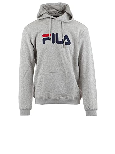 BARUMINI hoody-Light Grey Melange-3XL von FILA