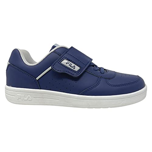 FILA C. Court Velcro Kids Sneaker, Medieval Blue-Gray Violet, 28 EU von FILA