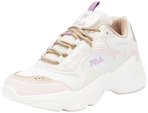 FILA COLLENE CB Teens Sneaker, Marshmallow-Mauve Chalk, 39 EU von FILA