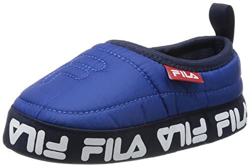 FILA COMFIDER Kids Hausschuh, Lapis Blue-Medieval Blue, 35 EU von FILA