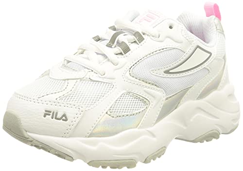 FILA CR-CW02 RAY Tracer Kids Laufschuh, White-Iridescent, 28 EU von FILA