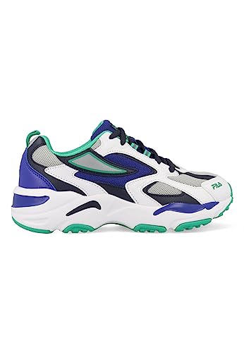 FILA CR-CW02 RAY Tracer Teens Sneaker, White Navy-Surf The Web, 39 EU von FILA