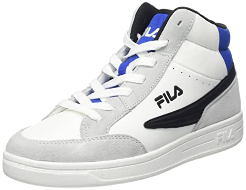 FILA Crew MID Teens Sneaker, Gray Violet-Lapis Blue, 38 EU von FILA