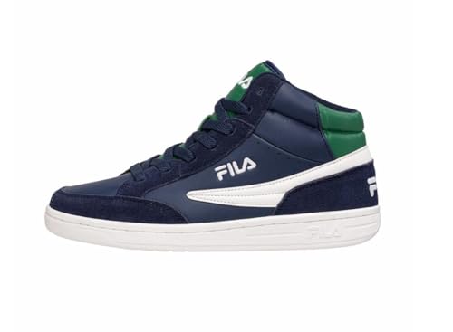 FILA Crew MID Teens Sneaker, Navy-Verdant Green, 38 EU von FILA