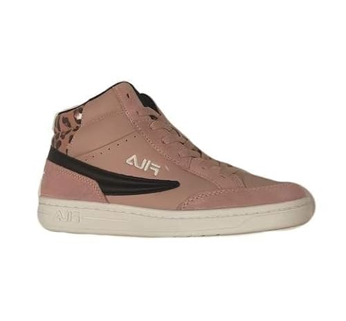 FILA Crew MID Teens Sneaker, Pale Mauve-Leopard, 39 EU von FILA