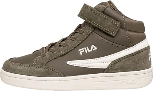 FILA Crew Velcro mid Kids Sneaker, Olive Night, 29 EU von FILA