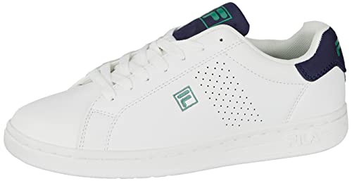 FILA Crosscourt 2 NT Teens Sneaker, White-Medieval Blue, 37 EU von FILA