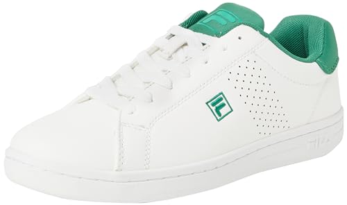 FILA Crosscourt 2 NT Teens Sneaker, White-Verdant Green, 36 EU von FILA