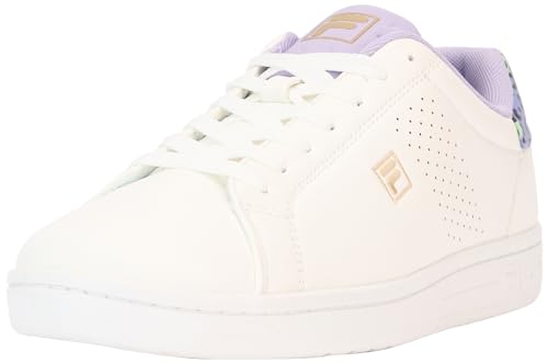 FILA Unisex Kinder Crosscourt 2 Nt Teens Sneaker, White Viola, 36 EU Weit von FILA