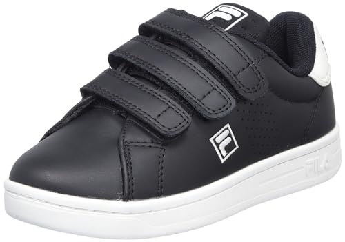 FILA Crosscourt 2 NT Velcro Kids Sneaker, Black-White, 33 EU von FILA