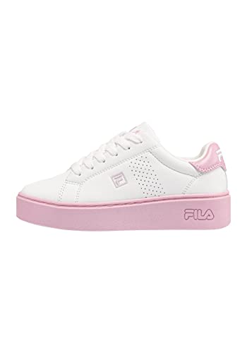 FILA Crosscourt Altezza R Kids Sneaker, White-Lilac Sachet, 29 EU von FILA