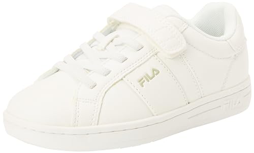 FILA Crosscourt LINE Velcro Kids Sneaker, White, 31 EU Weit von FILA