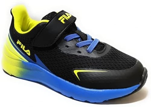 FILA Unisex Kinder Laufschuh Crusher Teens, Black Vallarta Blue, 37 EU von FILA