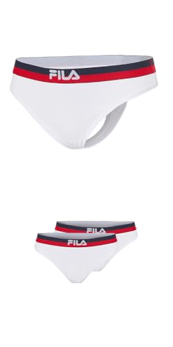 Fila Damen 2-Pack urban FU6049/2 String, Weiß (White 300), XS (2er Pack) von FILA