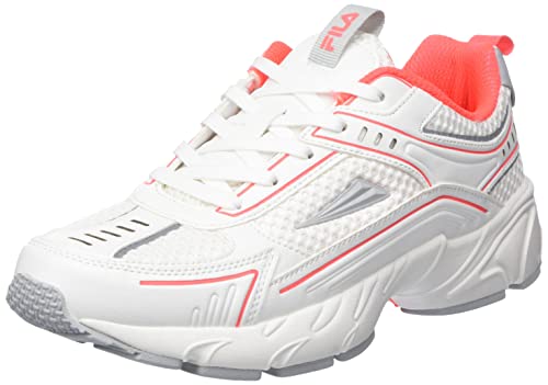 FILA Damen 2000 Stunner wmn Sneaker, Marshmallow-Fiery Coral, 42 EU Schmal von FILA