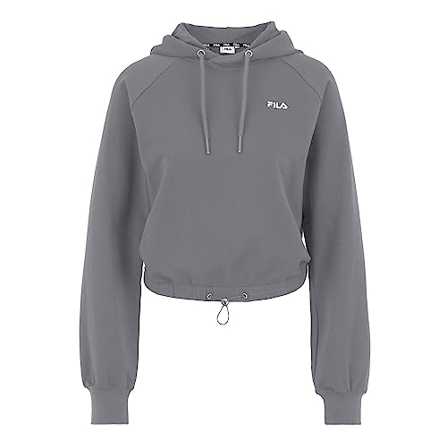 FILA Damen BAALBERGE Cropped Hoody, Night Owl, L von FILA