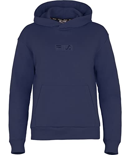 FILA Damen BAICOI Hoody Kapuzenpullover, Medieval Blue, L von FILA