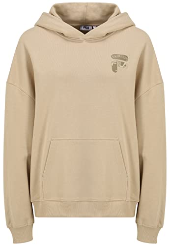 FILA Damen BAKUM Oversized Hoody, Fields of Rye, XS von FILA